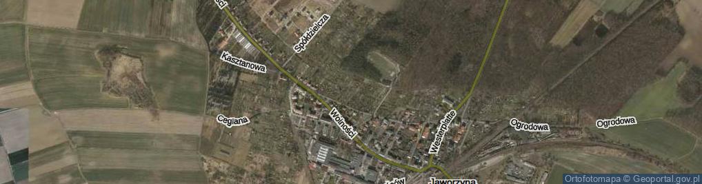 Zdjęcie satelitarne Błotna ul.